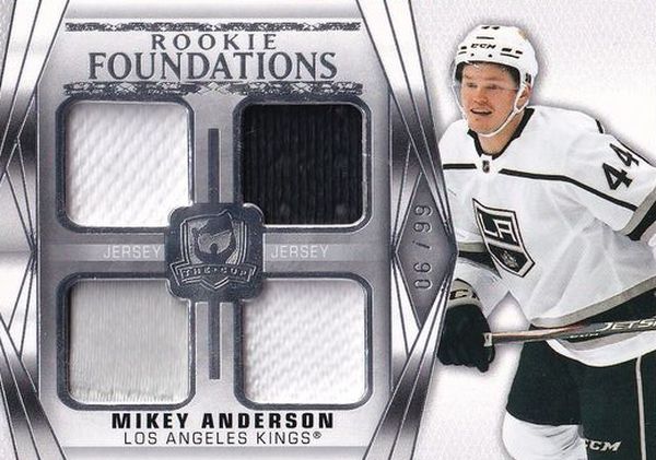 jersey RC karta MIKEY ANDERSON 20-21 UD The CUP Rookie Foundations /99